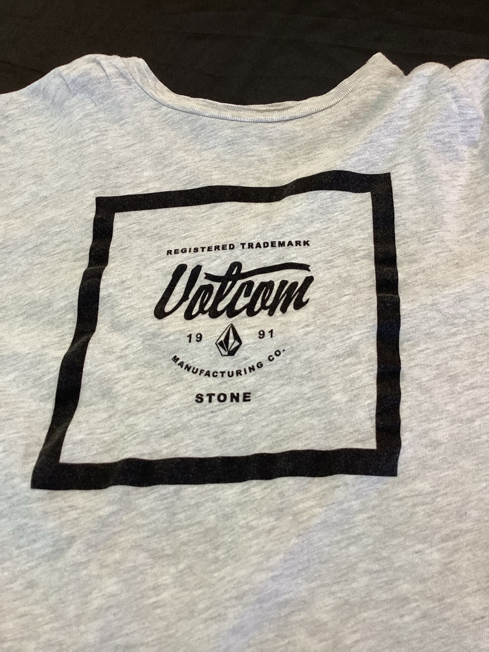 Volcom ,Stone ,Men's Graphic T-Shirt, in Light Gray,Size Large
